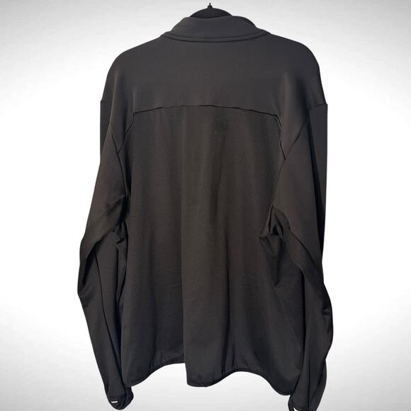 Burton Men's Sz XXL Full Zip Softshell Jacket Black Basic Snowboard Ski Simple - Picture 3 of 12